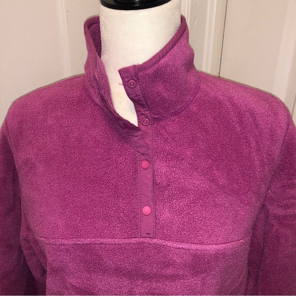 Ll Bean ladies fleece sweater size medium - Picture 2 of 7